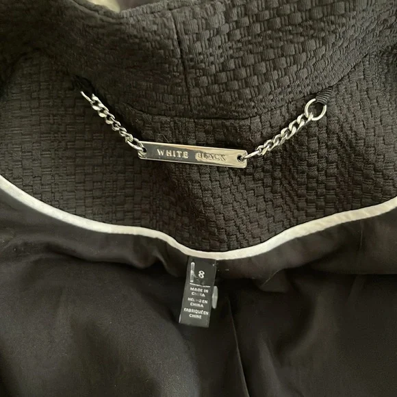 White House Black Market black open blazer - Picture 5 of 10